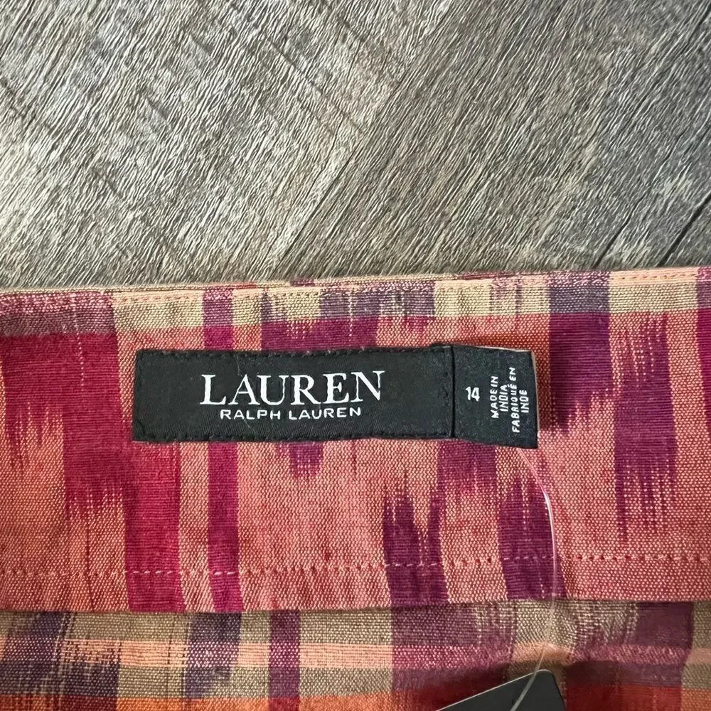 Lauren Ralph Lauren weaving feature